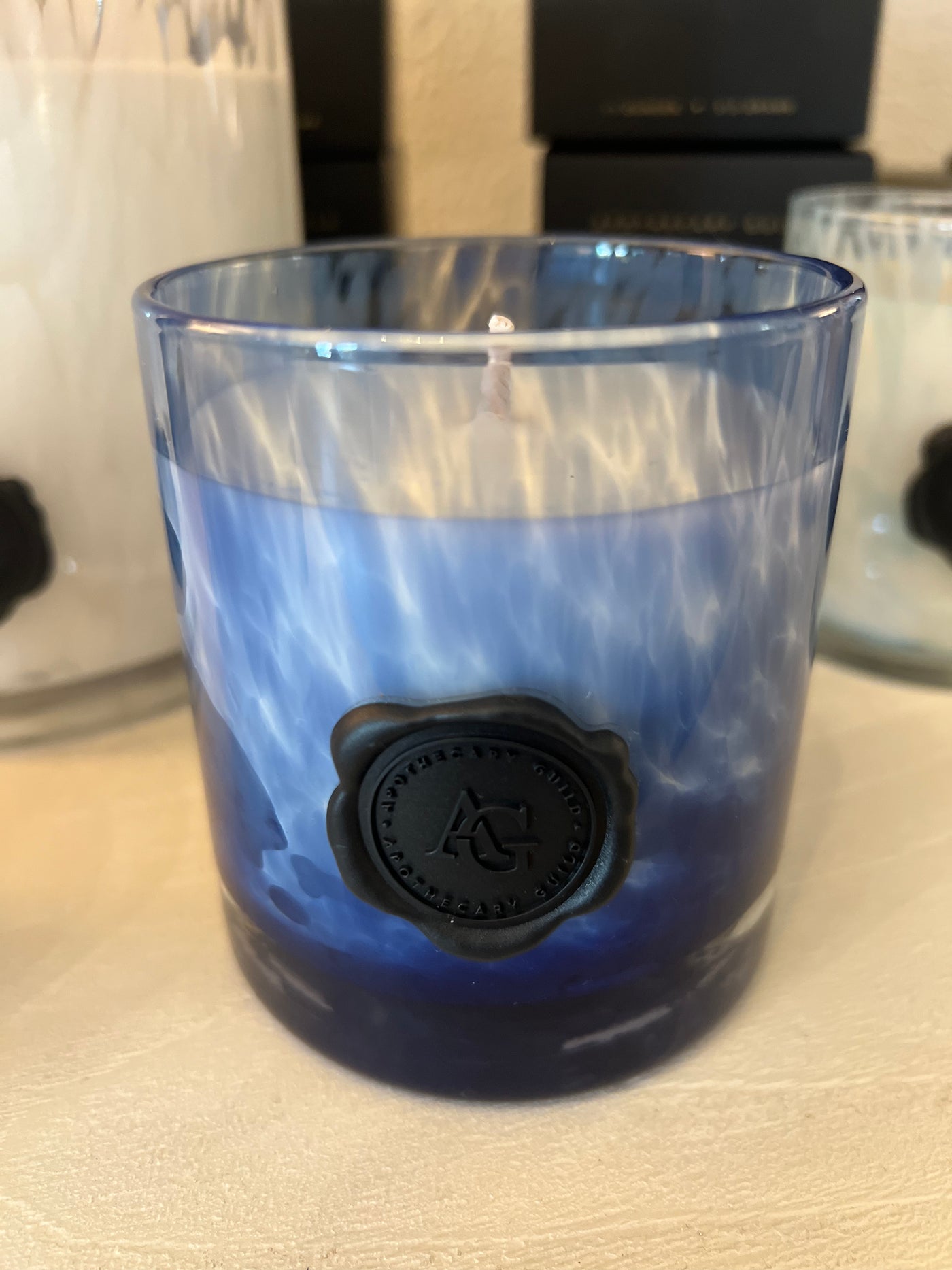 AG Opal Glass Candle-Sea Salt & Coastal Mist