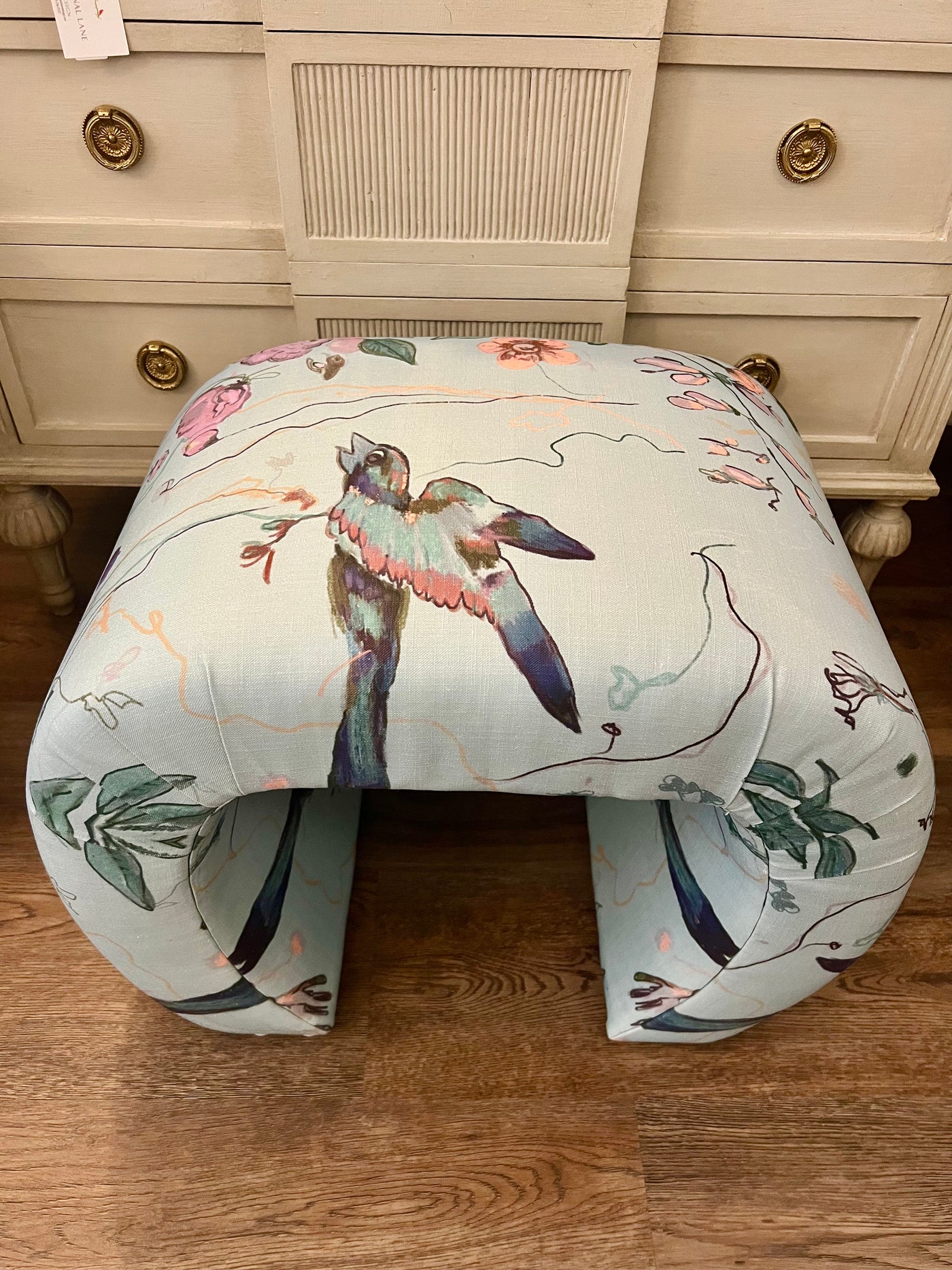 Birds of a Feather Ottoman