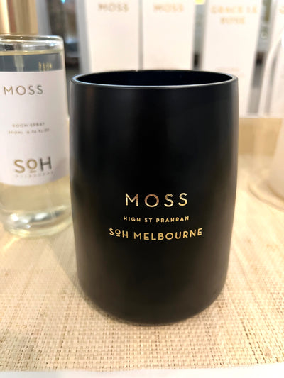 SOH Moss Black Candle