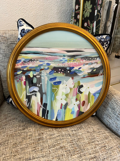 AO 16" Round Abstract