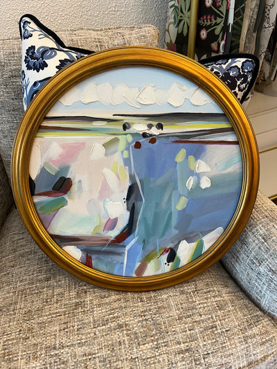 AO 16" Round Abstract