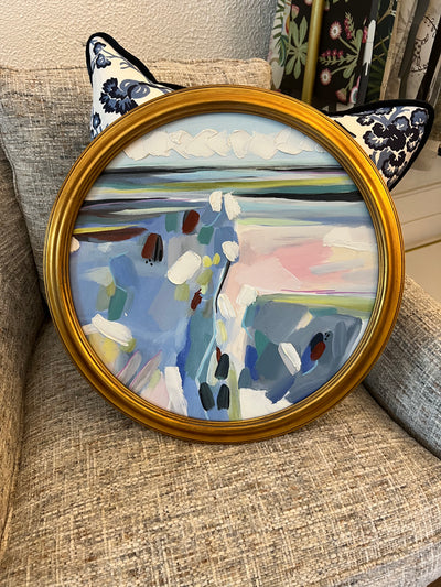 AO 16" Round Abstract