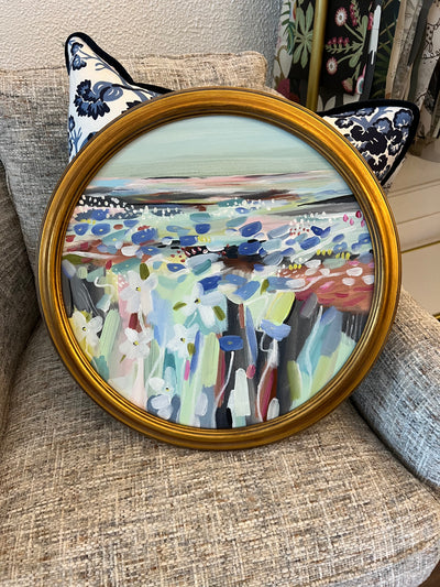 AO 16" Round Abstract