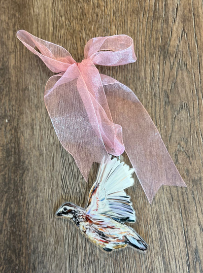 AO Quail Ornament