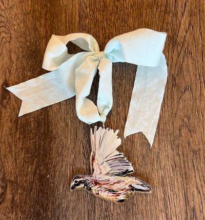 AO Quail Ornament