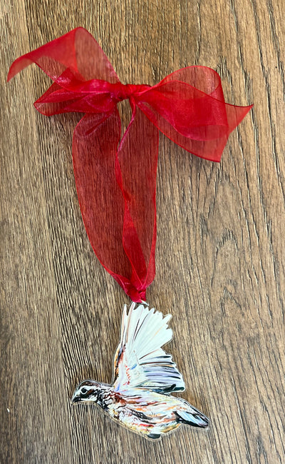AO Quail Ornament