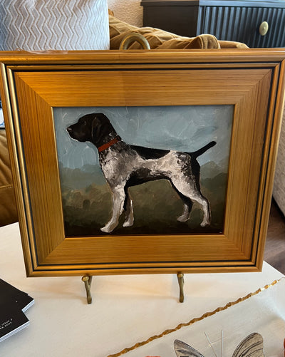 AW 15x13 Gold Framed Pointer