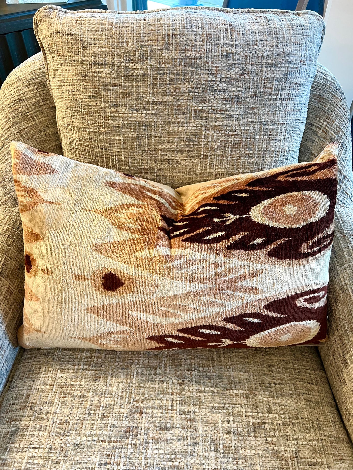 Turkish Ikat Lumbar Pillow