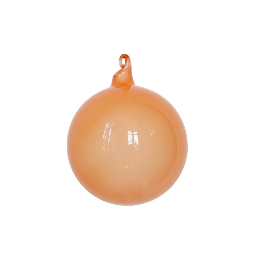 Peach Bubblegum Ornament