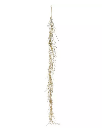 Matte Gold Vine Garland