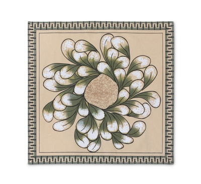 Roost Foliage Pattern Napkin (Set/4)