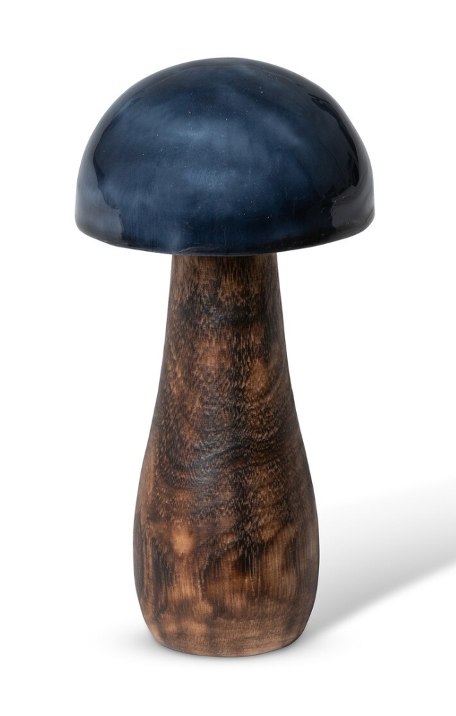 Mushroom w/ Navy Blue Top (Lg.)