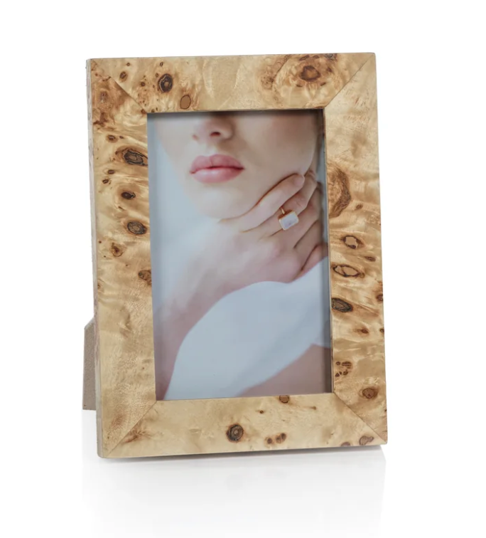 Burl Wood Frame 4"x6"