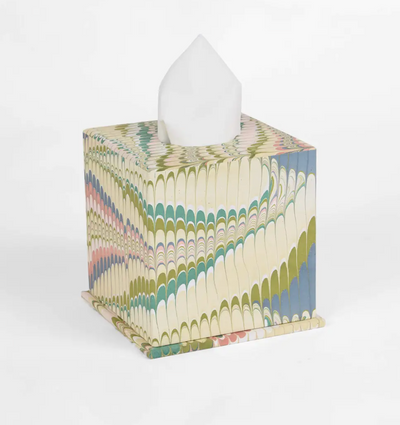 Marbled Tissue Box - Lg