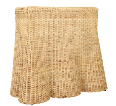 Bonnie Rattan Scalloped Console Table