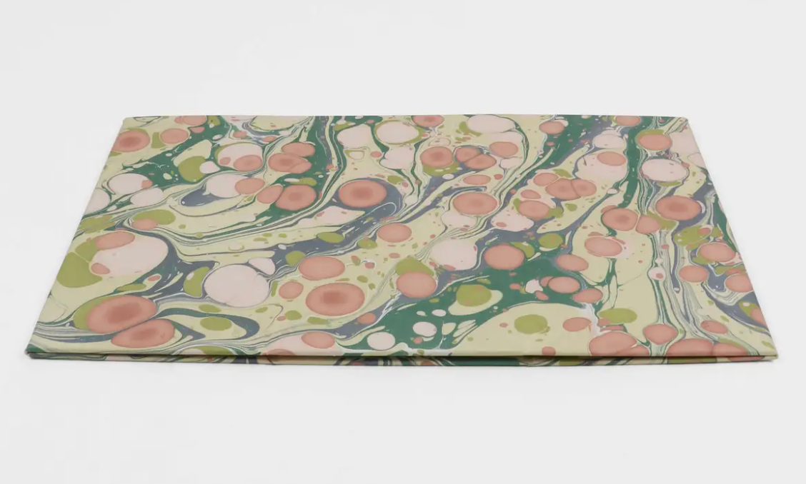 Marbled Collapsible Waste Basket