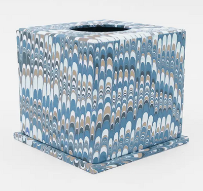 Marbled Tissue Box - Lg