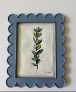 AO 5x7 Textured Leaf Botanical