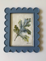 AO 5x7 Textured Leaf Botanical