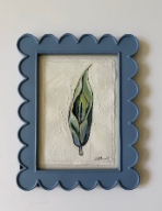 AO 5x7 Textured Leaf Botanical