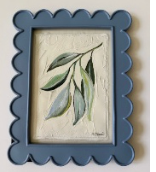AO 5x7 Textured Leaf Botanical