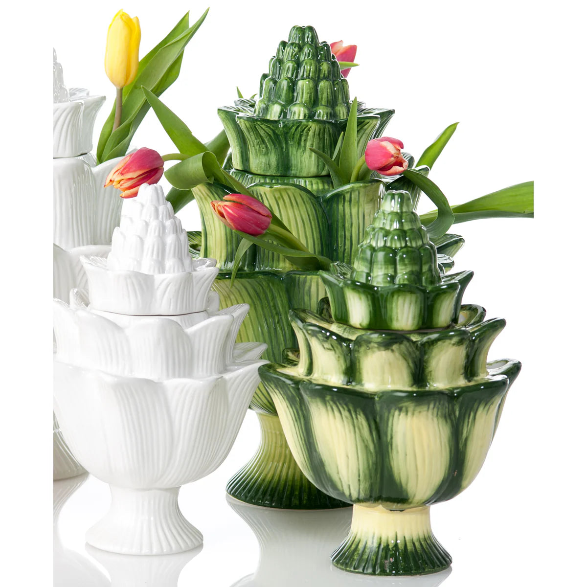 Small Tulipiere Artichoke - Green