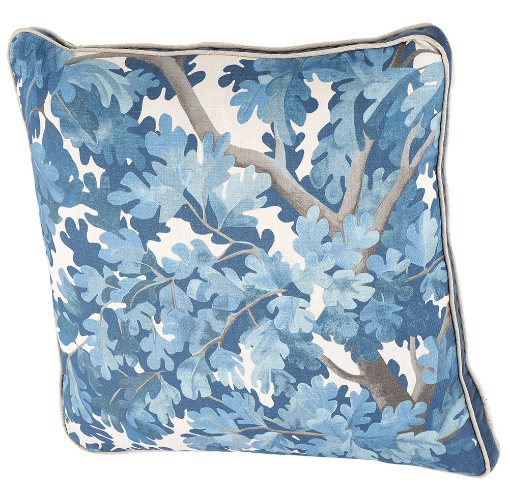 22" Woodland Dusty Blue Pillow