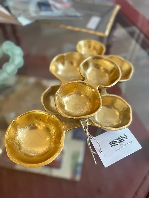 Gold Cluster of Serving Bowls